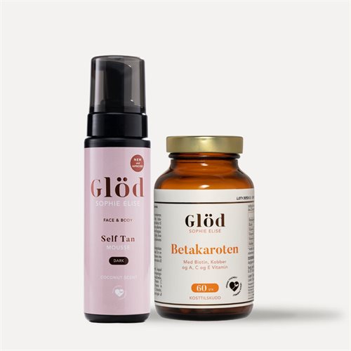 Glöd Sophie Elise Self Tan Mousse Dark & Betakaroten 